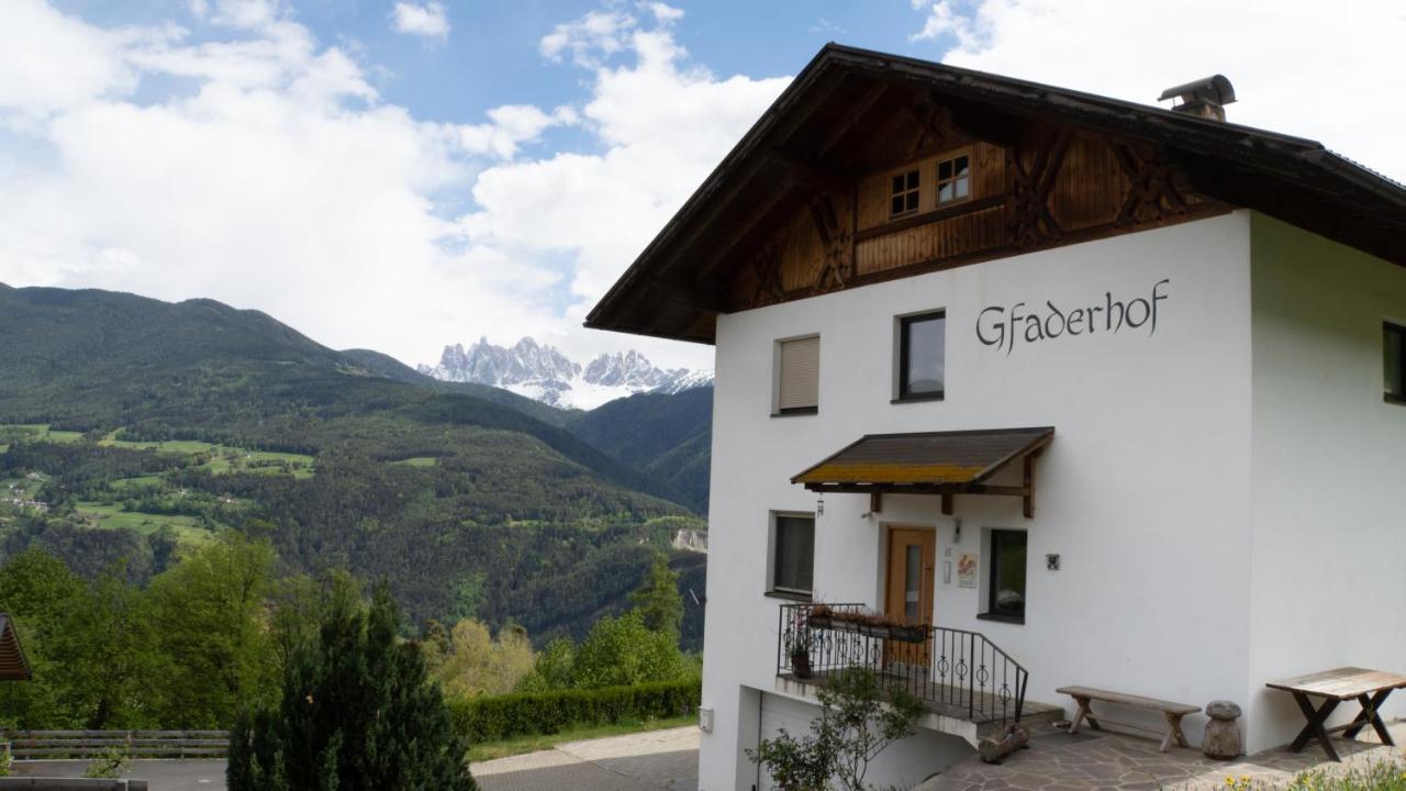 Agriturismo Gfaderhof Bressanone Esterno foto